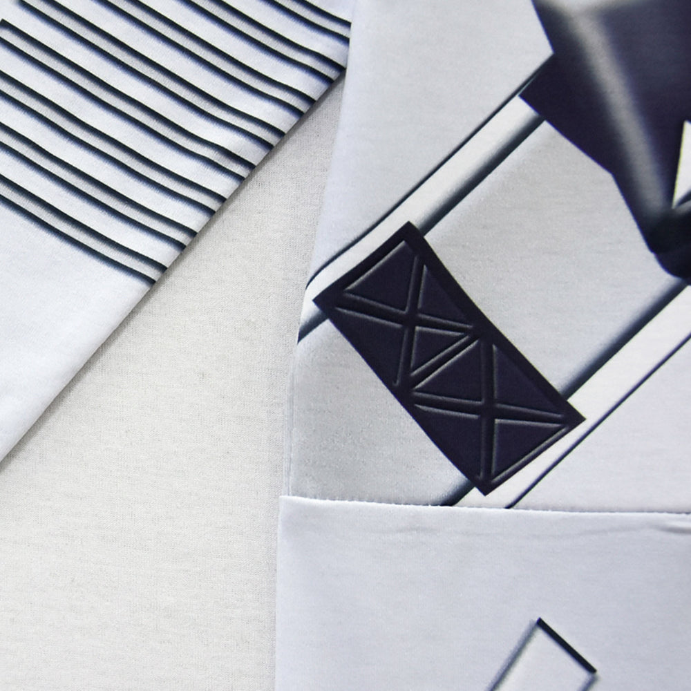 Kids DJ Marshmallow Costume DJ Rock Jumpsuit with LED Helmet and Gloves