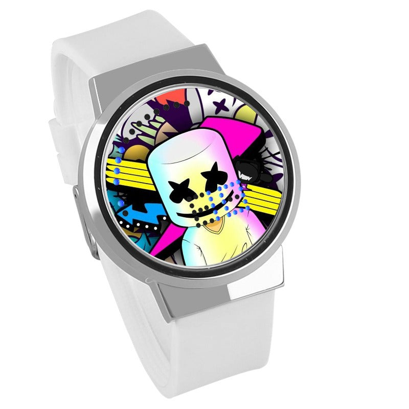 DJ Marshmallow Watches DJ Rock Casual Watches Unisex Marsh-mello Cosplay Accessory