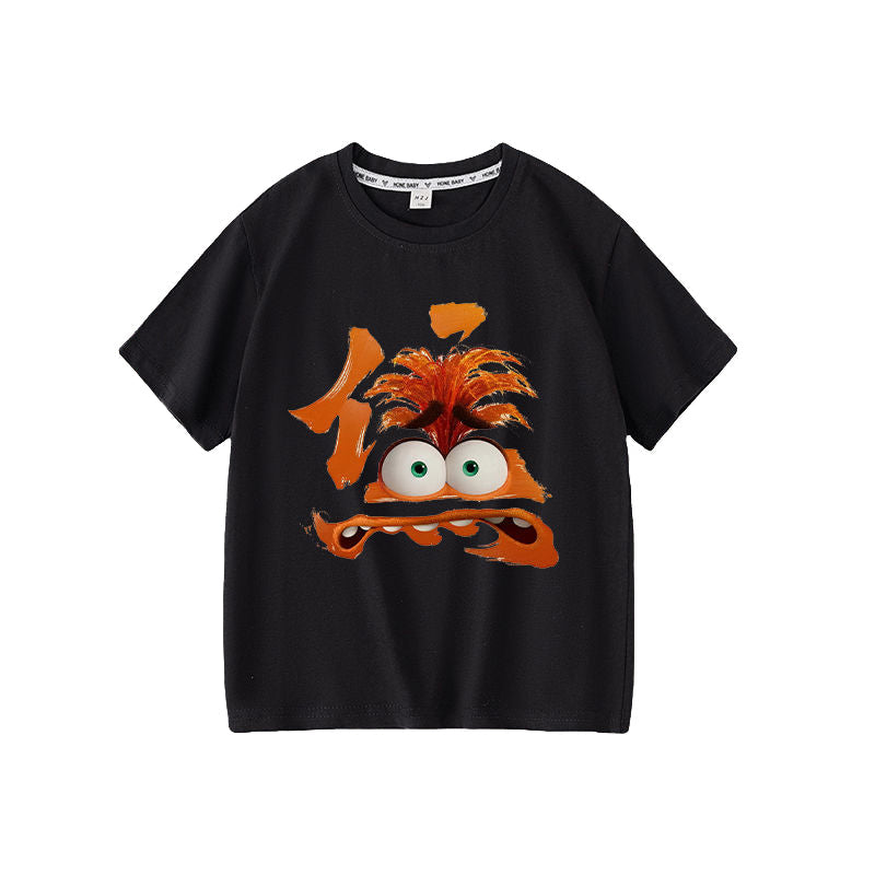 Kids Anxiety Tshirt for Boys and Girls Emotion Anxiety Cosplay Shirt