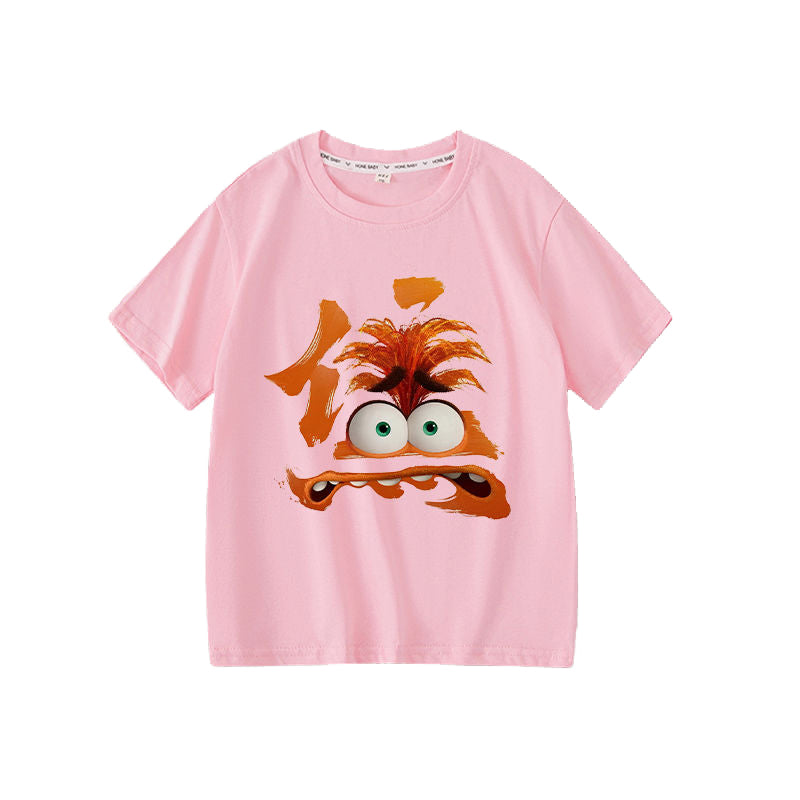Kids Anxiety Tshirt for Boys and Girls Emotion Anxiety Cosplay Shirt