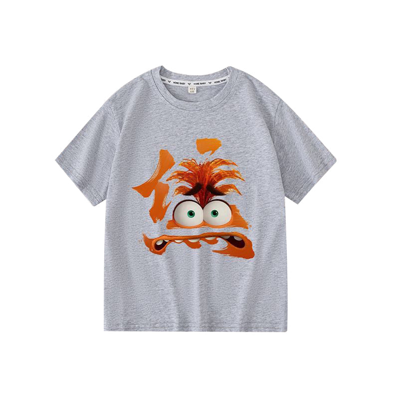 Kids Anxiety Tshirt for Boys and Girls Emotion Anxiety Cosplay Shirt