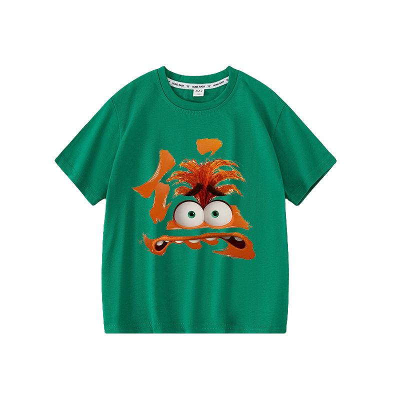 Kids Anxiety Tshirt for Boys and Girls Emotion Anxiety Cosplay Shirt