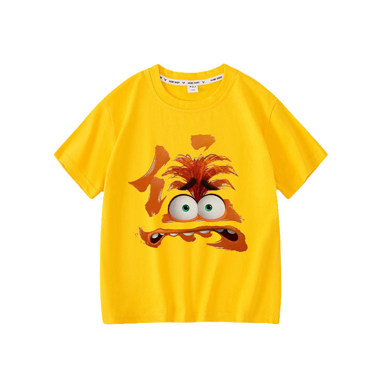Kids Anxiety Tshirt for Boys and Girls Emotion Anxiety Cosplay Shirt