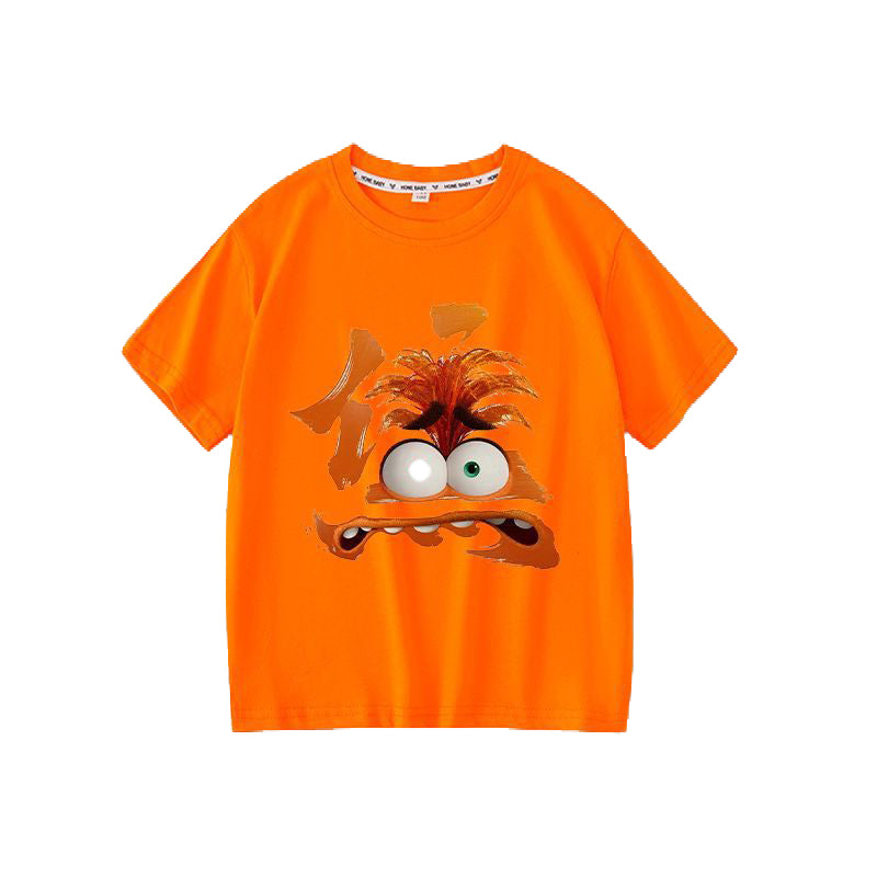 Kids Anxiety Tshirt for Boys and Girls Emotion Anxiety Cosplay Shirt