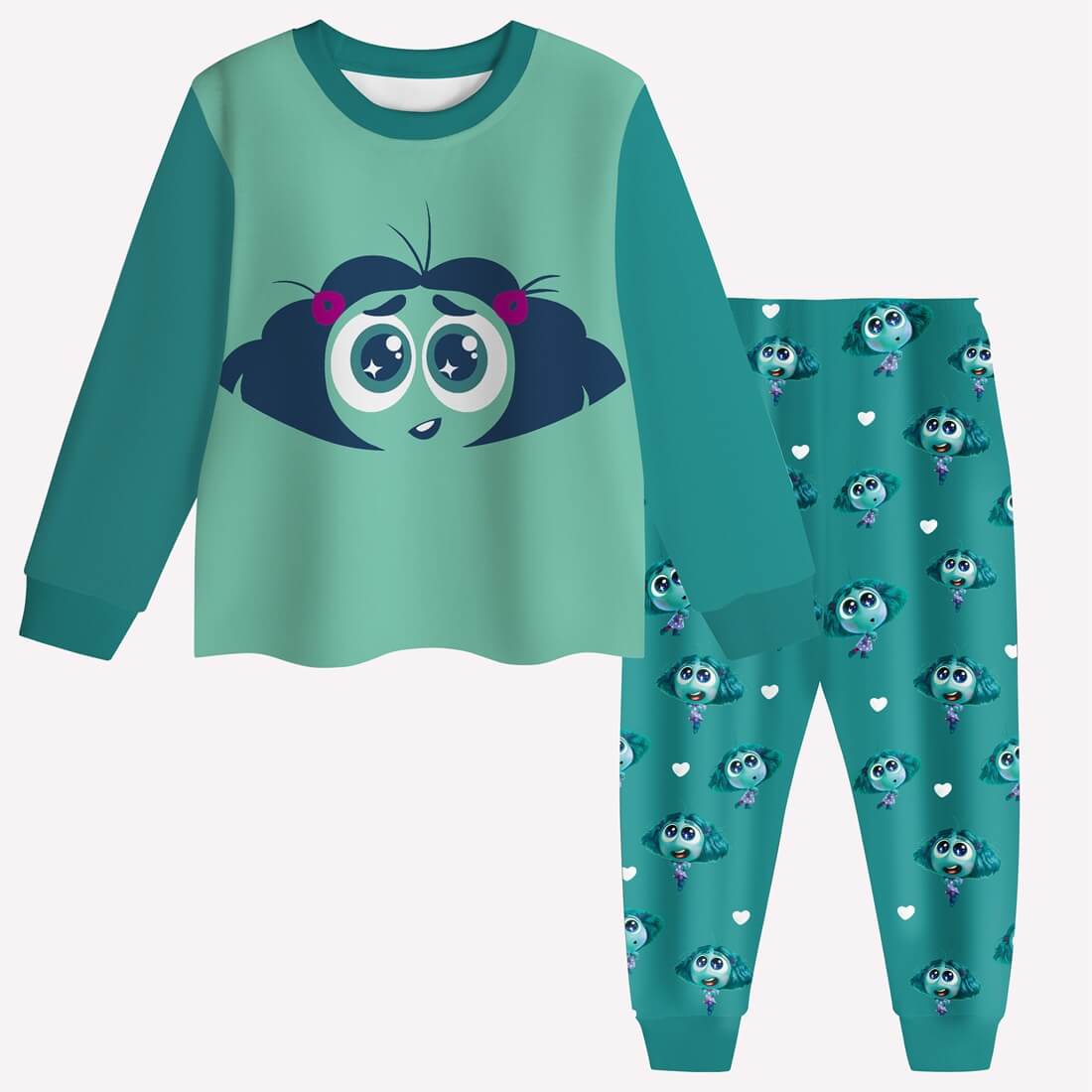 Inside Out 2 Shirt and Pants Disgust Anger Envy Cosplay Costumes Joy Ennui Sadness Daily Wear Outfits