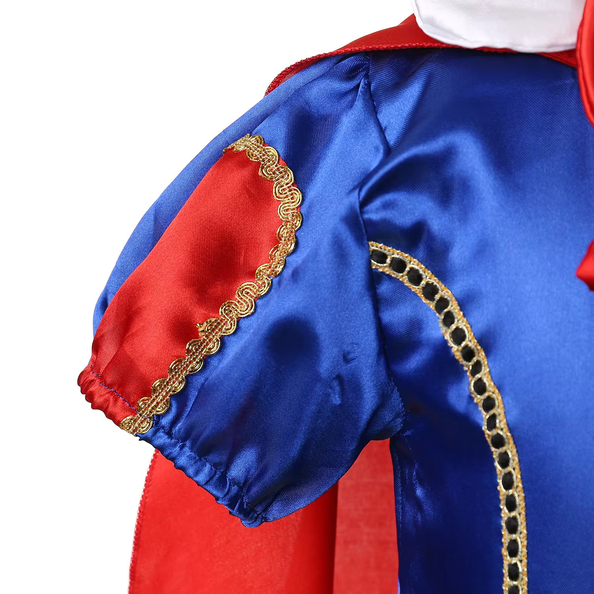 Light-up Princess Dress Girls Party Dress Up Princess Costume with LED Lights and Accessories