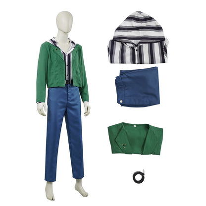 Movie New Character Jonathan Cosplay Costumes Jacket Pants 4PCS Full Set