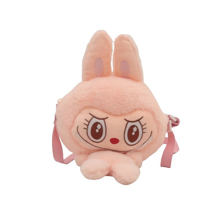 Labubu Bag The Monster Cute Crossbody Bag Plush Doll Shoulder Bag