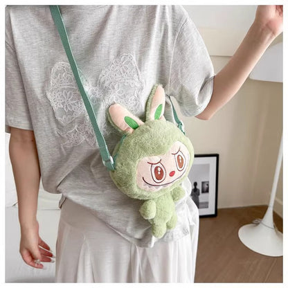 Labubu Bag The Monster Cute Crossbody Bag Plush Doll Shoulder Bag