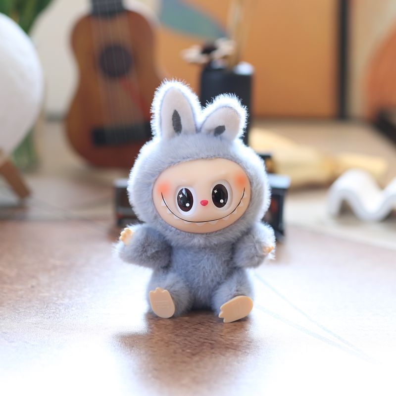 Cute Keychain Labubu Plush Doll 5.9‘’ The Monsters Toy Bag Keychain Collectible Toys