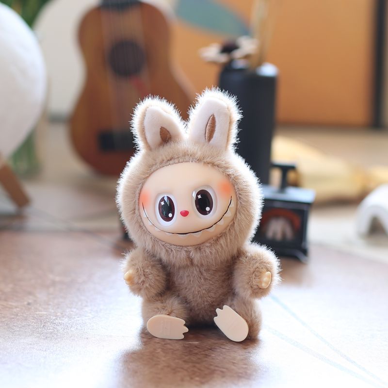 Cute Keychain Labubu Plush Doll 5.9‘’ The Monsters Toy Bag Keychain Collectible Toys