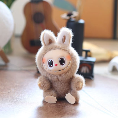 Cute Keychain Labubu Plush Doll 5.9‘’ The Monsters Toy Bag Keychain Collectible Toys