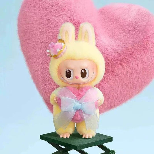 Labubu Doll Keychain 6.7'' Vinyl Plush Doll Chess Queen Toy Let's Checkmate Series