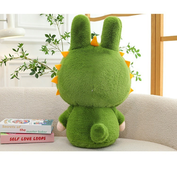 Dinosaur Plush Toy Cute Labubu Doll Soft Sleeping Companion Doll Birthday Gift