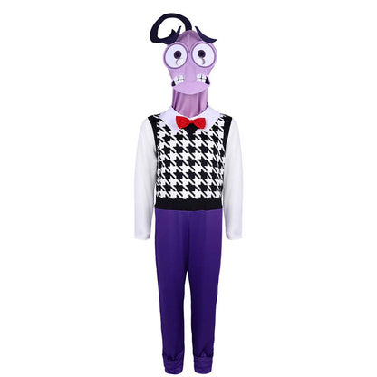 Inside Fear Costume Kids Adults Fear Jumpsuit and Helmet Cosplay Outfits