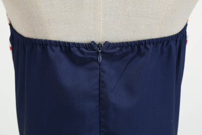 Lady's 4th Of July Dress Tie-strap Usa Stars Stripes Patriotic Dresses