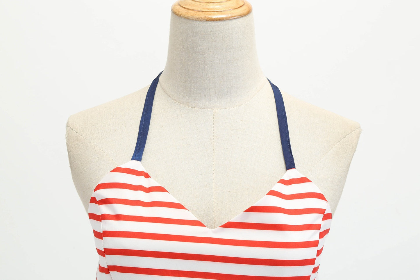 Lady's 4th Of July Dress Tie-strap Usa Stars Stripes Patriotic Dresses