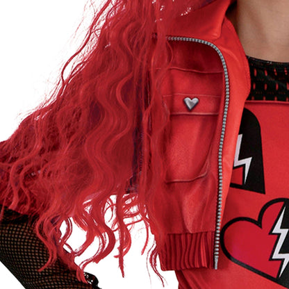 Red Costume for Kids The Rise of Red Costume Jacket Top Bottom Set Cosplay Outfit