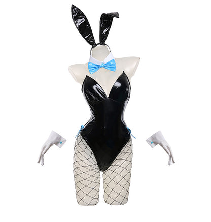 Blue Archive Bunny Costumes Sexy Bunny Girl Cosplay Bodysuit Full Set