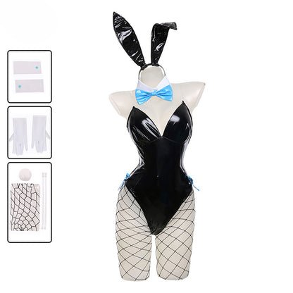 Blue Archive Bunny Costumes Sexy Bunny Girl Cosplay Bodysuit Full Set
