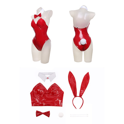 Blue Archive Bunny Costumes Sexy Bunny Girl Cosplay Bodysuit Full Set