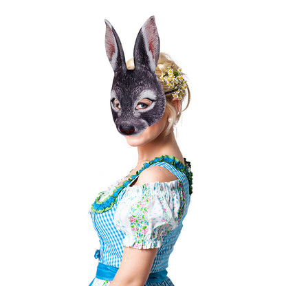 Adult Bunny Mask Unisex Rabbit Masquerade Mask Easter Bunny Costume Accessories