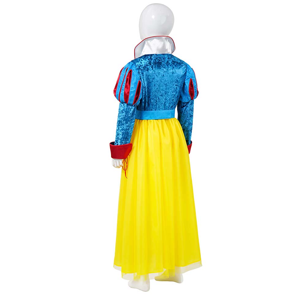 Childs Snow Princess Costume 2025 Rachel Zegler Cosplay Princess Dress