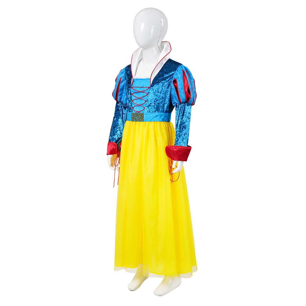 Childs Snow Princess Costume 2025 Rachel Zegler Cosplay Princess Dress