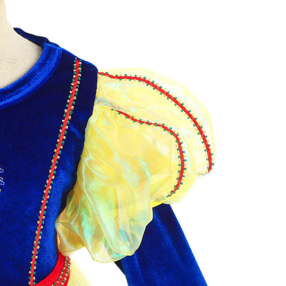 Child's Princess Dress Long Sleeve Puff Dress Party Dress Up Halloween Costume