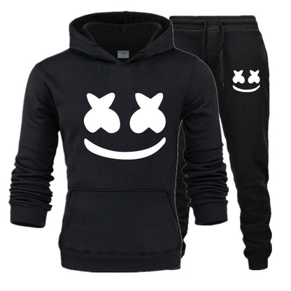 Adult Marsh-mallo Hoodie and Pants DJ Rock Music Party Outfit Set
