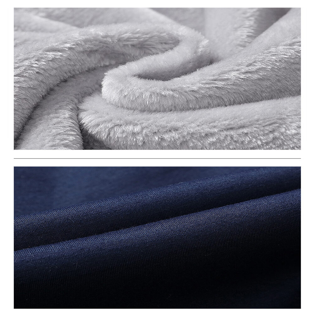 DJ Marsh-mallo Jacket Thick Fleece Coat DJ Rock Smiley Face Zipup Hoodies Winter Clothes