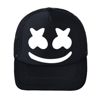 DJ Marshmallow Cap Hip Hop Baseball Hat Halloween Costume Accessory