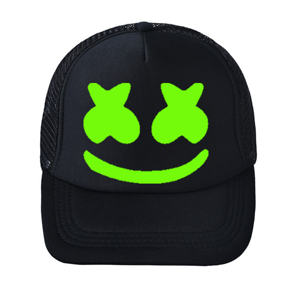 DJ Marshmallow Cap Hip Hop Baseball Hat Halloween Costume Accessory