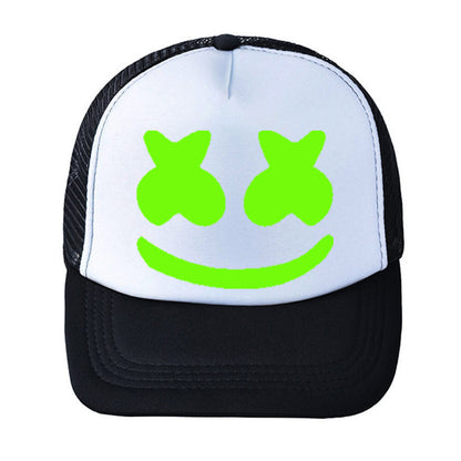 DJ Marshmallow Cap Hip Hop Baseball Hat Halloween Costume Accessory