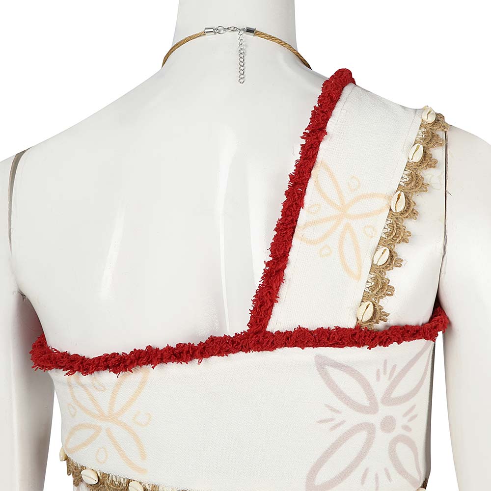 Moanna Costume Moanna 2 Cosplay Full Set Princess Moanna Adventure Outfit 5PCS Suit