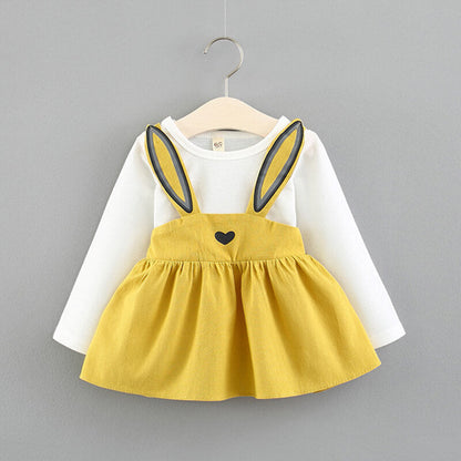Sunbaby Cute Bunny Dress for Toddlers | Birthday & Easter Gift