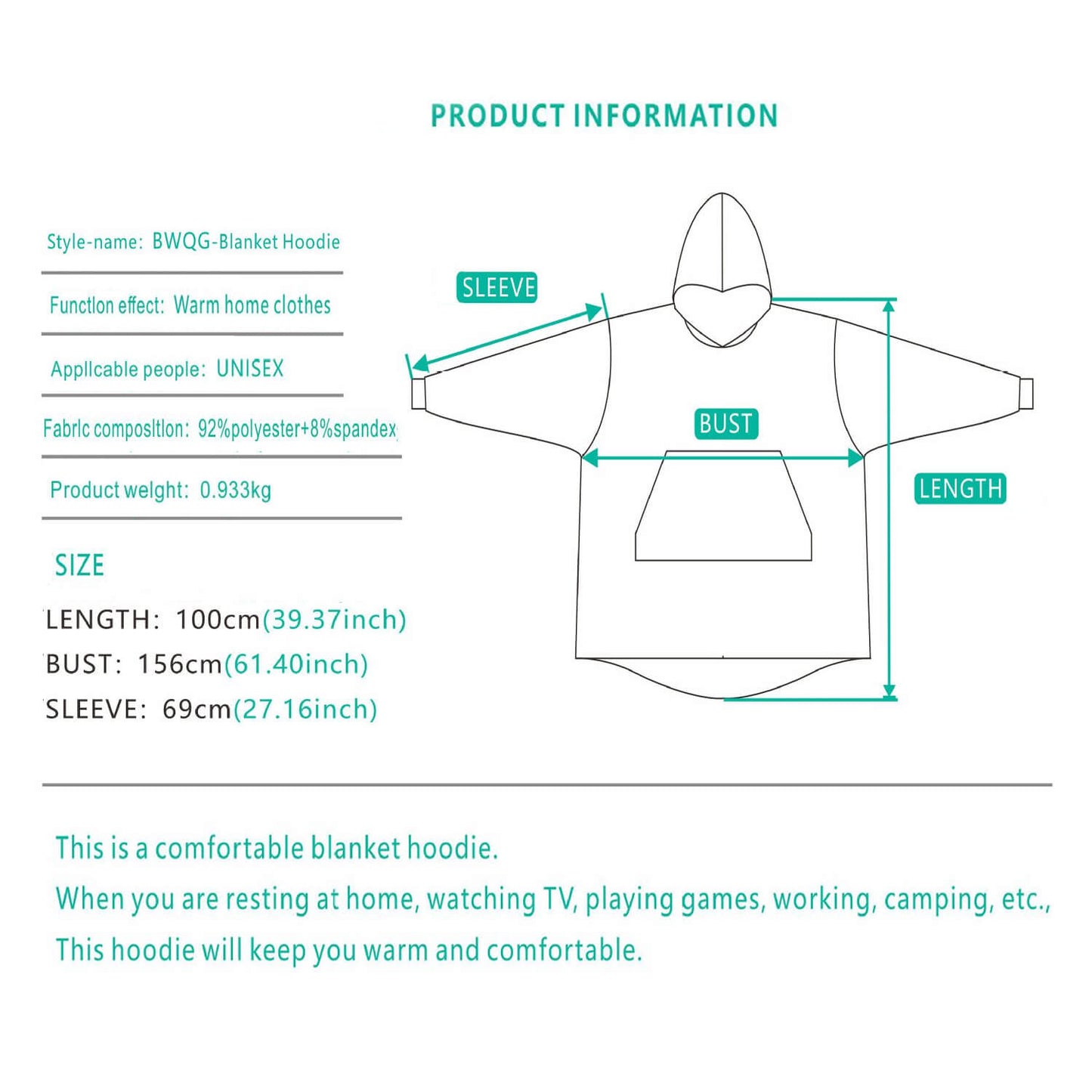 Family Matching Christmas Double Side Wear Hoodie Winter Thick Fleece Warm Pajamas