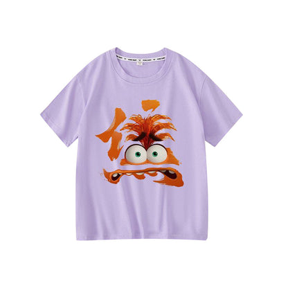 Kids Anxiety Tshirt for Boys and Girls Emotion Anxiety Cosplay Shirt