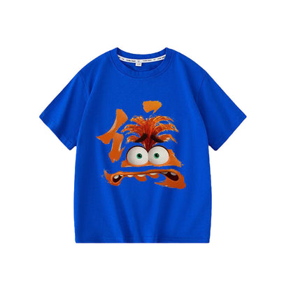 Kids Anxiety Tshirt for Boys and Girls Emotion Anxiety Cosplay Shirt