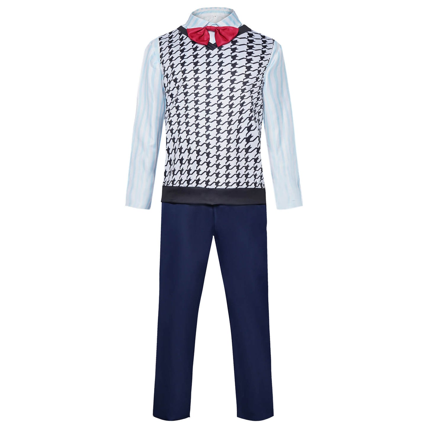 Inside 2 Fear Costumes Kids and Adults Fear Uniform Suit Striped Shirt Pants Vest and Tie