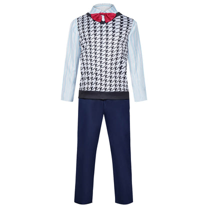 Inside 2 Fear Costumes Kids and Adults Fear Uniform Suit Striped Shirt Pants Vest and Tie