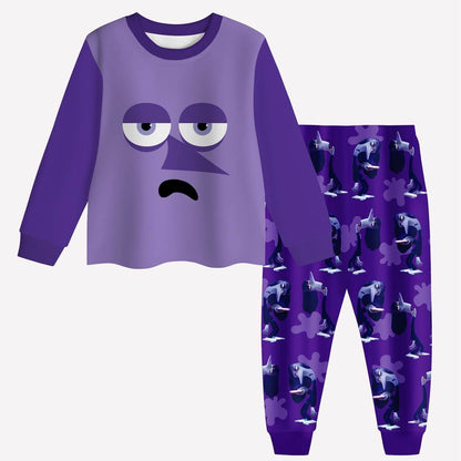Inside Out 2 Shirt and Pants Disgust Anger Envy Cosplay Costumes Joy Ennui Sadness Daily Wear Outfits