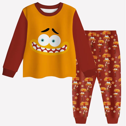 Inside Out 2 Shirt and Pants Disgust Anger Envy Cosplay Costumes Joy Ennui Sadness Daily Wear Outfits