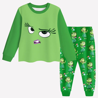 Inside Out 2 Shirt and Pants Disgust Anger Envy Cosplay Costumes Joy Ennui Sadness Daily Wear Outfits