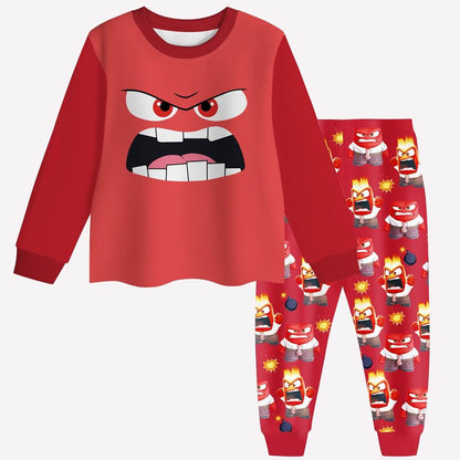 Inside Out 2 Shirt and Pants Disgust Anger Envy Cosplay Costumes Joy Ennui Sadness Daily Wear Outfits