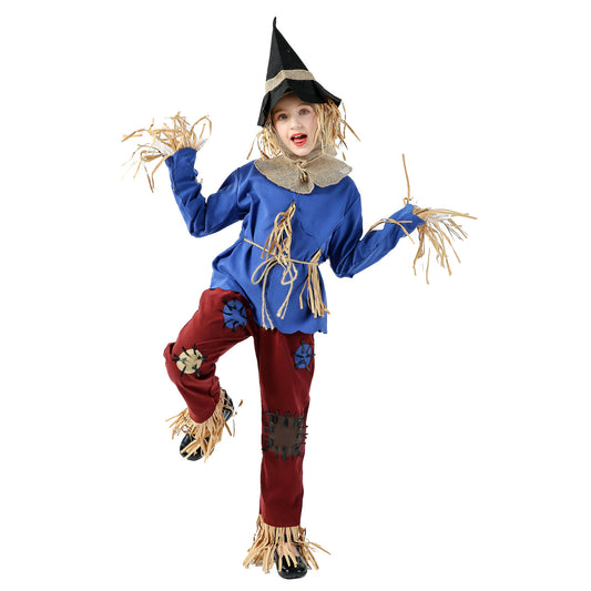 Kids Scarecrow Costume Boys and Girls OZ Scarecrow Costumes