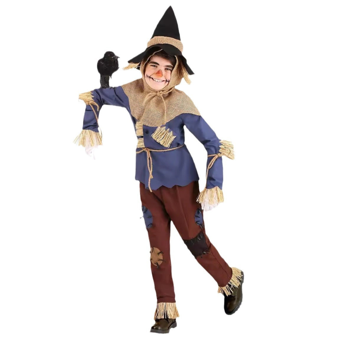 Kids Scarecrow Costume Boys and Girls OZ Scarecrow Costumes