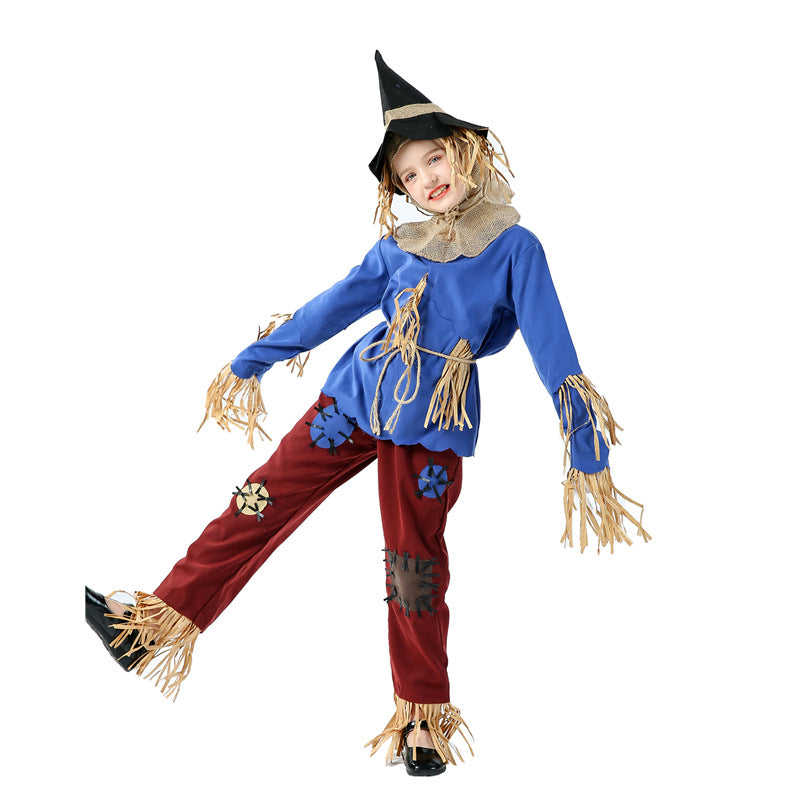 Kids Scarecrow Costume Boys and Girls OZ Scarecrow Costumes