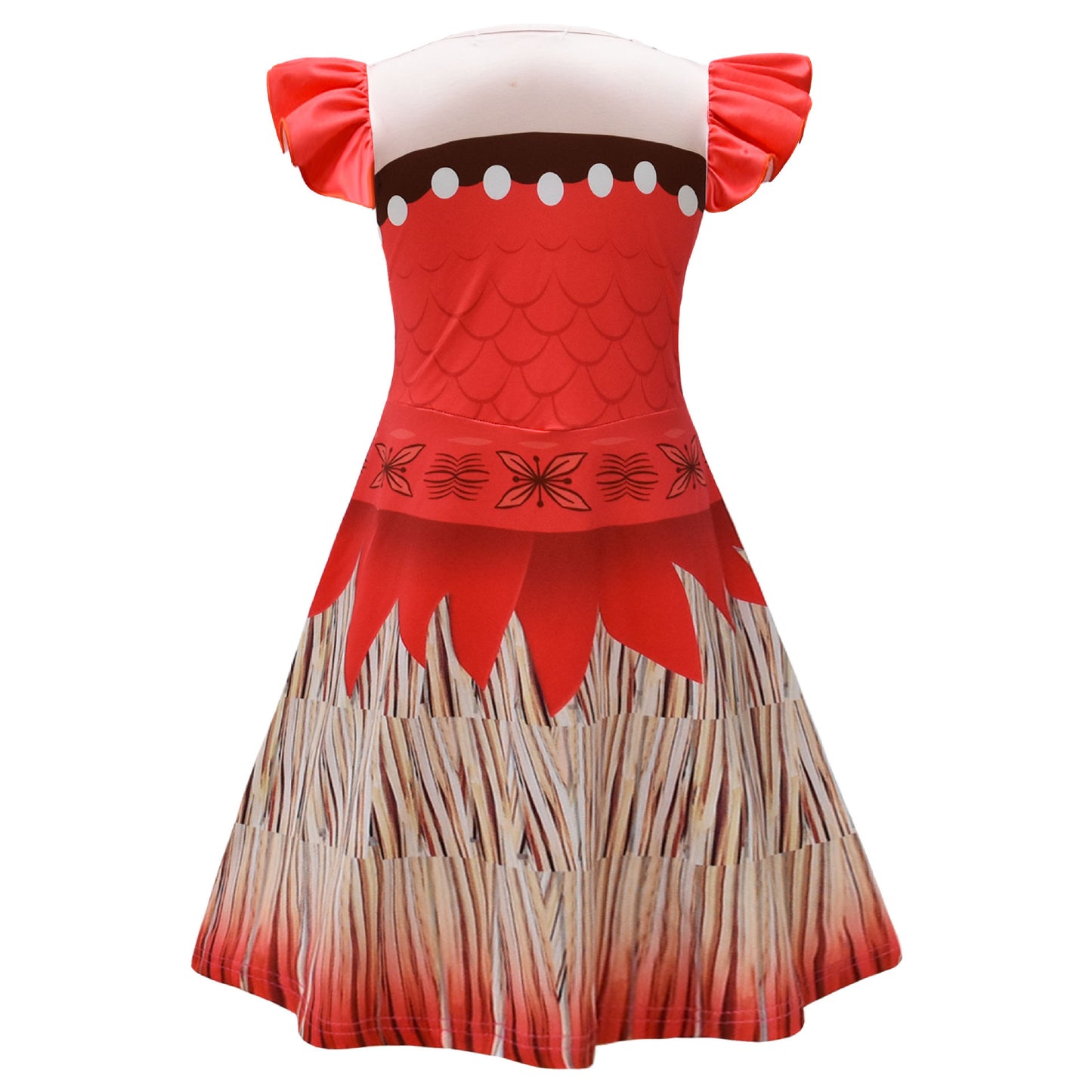 Girls Sea Princess Dress Party Cosplay Outfit Birthday Dress