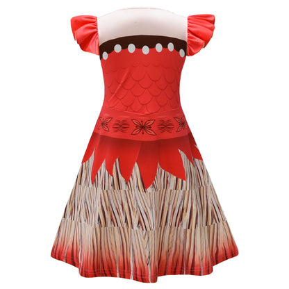 Girls Sea Princess Dress Party Cosplay Outfit Birthday Dress